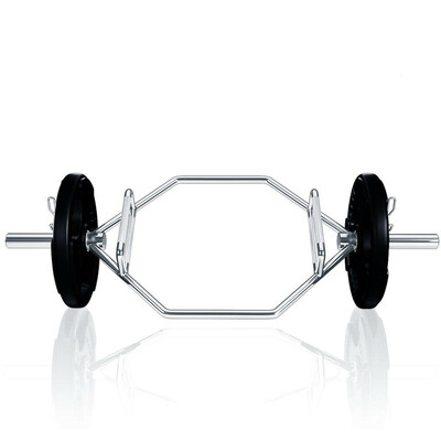 

2 Handles 58" Chrome Finish Olympic Hex Bar