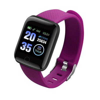 

116Plus Smart Watch Bluetooth Heart Rate Blood Rate Fitness Fitness Activity Tracker