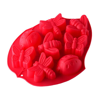 

Dragonfly Butterfly Bee Silicone Cake Chocolate Dessert Soap Mold Baking Mould