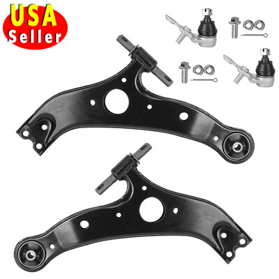 

2 x Front Lower Control Arms 2 x Ball Joints For 2004 -2009 2010 Toyota Sienna