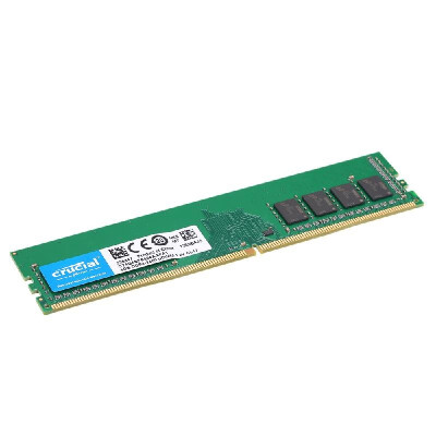 

Crucial DDR4 Memory 4GB 2400MHz MTs CL17 12V PC4-19200 UDIMM 288-pin for Desktop CT4G4SFS824A