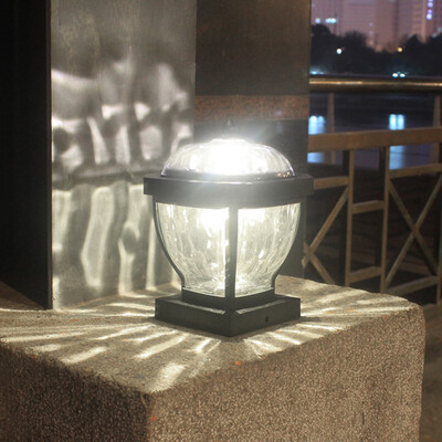 

Gobestart Solar Garden Decorative Light LED Column Light Outdoor Wind Light Lamp