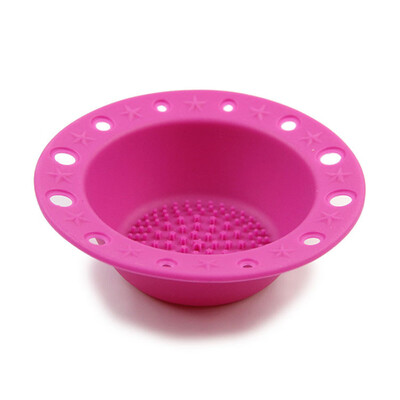 

〖Follure〗Silicone Wash Bowl Washing Brush Scrubber Board Cosmetic Clean