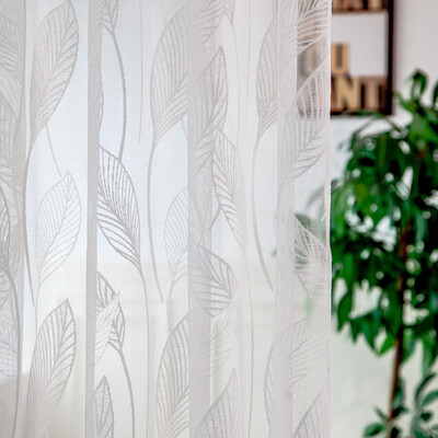 

Toponeto 1 PC Tulle Door Window Curtain Drape Panel Sheer Scarf Valances