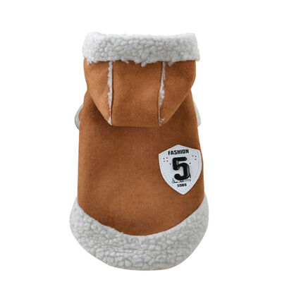 

Warm Small Pet Dog Cat Winter Coat Jacket Cool Locomotive Jacket for Puppy Dog Costumes -XL