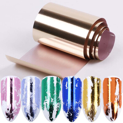 

〖Follure〗14pcs Flower 3D Nail Art Stickers Decals Manicure GoldSilver Decoration Tips