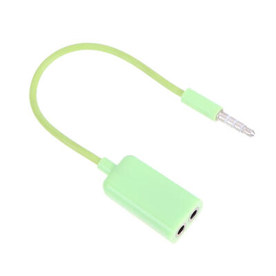 

Headphone Splitter 35mm Male to 2 Female Lovers Stereo Earphone Splitter