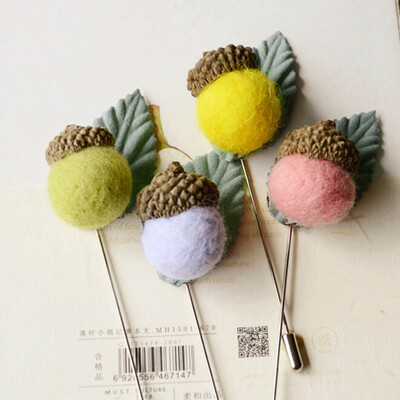 

Cute Mini Ball Pockets Corsage Collar Brooch Pin Badge Enamel Pin Badge