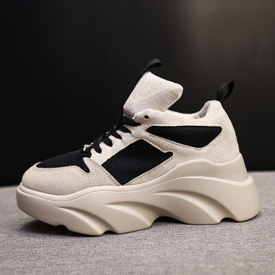 

Ins Daddy Shoes Womens Korean version of ulzzang Baitazhi Smoked Shoes Overfire Students Sports Shoes Womens Thick-soled Runnin