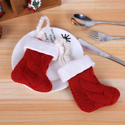 

Tailored Decoration Creative Home Party Fork Set Hat Tree Storage Tool Christmas Bag