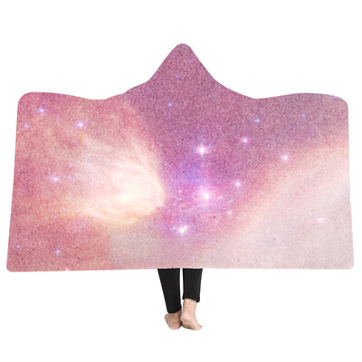 

Toponeto Cartoon 3D Plush Hooded Warm Blanket Dressing Blankets Hooded Blanket