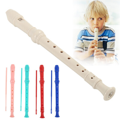 

8 Holes Clarinet Soprano Recorder Flute Musical Instrument for Kids Children Toy