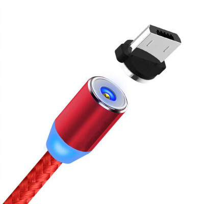 

Magnetic Adpter Cable Type-C Port LED Fast Charging Wire Cable Line Converter For Samsung Xiaomi Huawei Android Mobile Phones