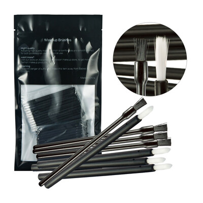 

〖Follure〗100PCS Disposable MakeUp Lip Brush Lipstick Gloss Wands Applicator Make Up