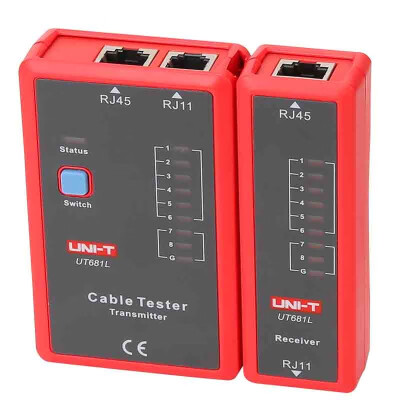 

UNI-T UT681L UT681C UT681HDMI Cable Tester Network Cable Tracker Meter Telephone BNC HDMI MINI-HDMI HD RJ45 RJ11 Line Detector