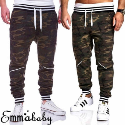 

Casual Slim Fit Cotton Pencil Pants Men&acutes Jogger Sports Pants Trousers