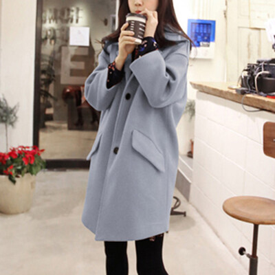 

Tailored Winter Fashion Slim Coat Women Long-sleeved Casual Medium Long Slim Coat