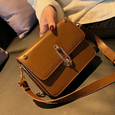 

Small bag women 2019 spring&summer new wave Korean Joker Messenger bag simple fashion shoulder bag small square bag