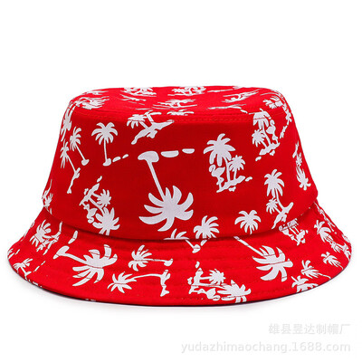 

Men Women Unisex Bucket Hat Festival Fishing Fisher Summer Sun Beach Cap