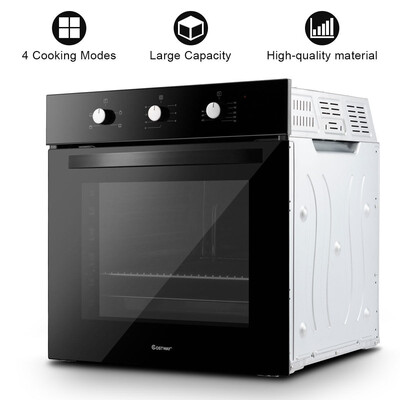 

24" Electric Built-in Single Wall Oven 220V Buttons Control