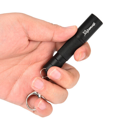

Saidsome Mini XPE Q5 LED Flashlight Torch Pocket Light Waterproof Lantern AAA Battery Pow flashlight lamp