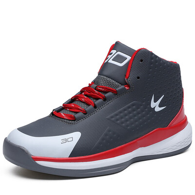 

Two-color trend personality basketball shoes mens high-top boots breathable sports shoes men