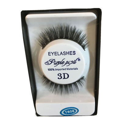 

〖Follure〗3D Soft 3 Pairs Long Makeup Cross Thick False Eyelashes Eye Lashes Nautral B