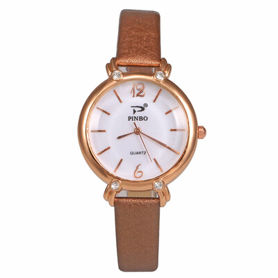 

Hot Selling Women Watches Rhinestone Scale Digital Dial Ladies Quartz Wristwatch Business Leather Strap Clock Gift Reloj Mujer50