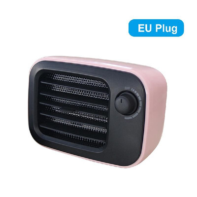 

PTC Ceramic Heater Mini Portable Constant Temperature Heater Home Office Bedroom Desktop Energy-Saving Fan Heater with Overheat Pr