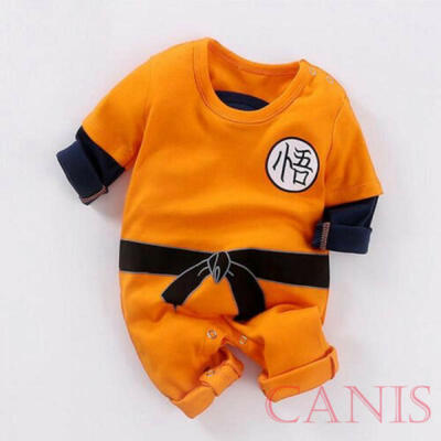

KungFu Newborn Kid Baby Boys Girls Goku One Piece Romper Jumpsuit Outfit Clothes