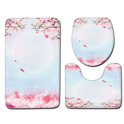

〖Follure〗3pcs Non-Slip Bath Mat Bathroom Kitchen Carpet Doormats Decor