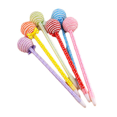 

Korean Creative Stationery Cute Bowknot Student Gift Lollipop Ballpoint Pen