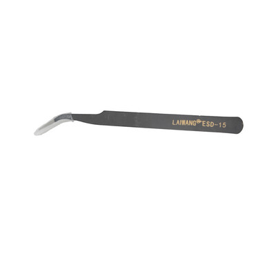 

Gobestart Precision ESD Anti-Static Stainless Steel Tweezers Set Kit for Electronic