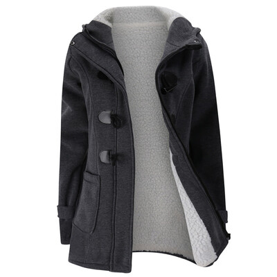 

Toponeto Women Keep Warm Windbreaker Outwear Warm Wool Slim Long Coat Jacket Trench