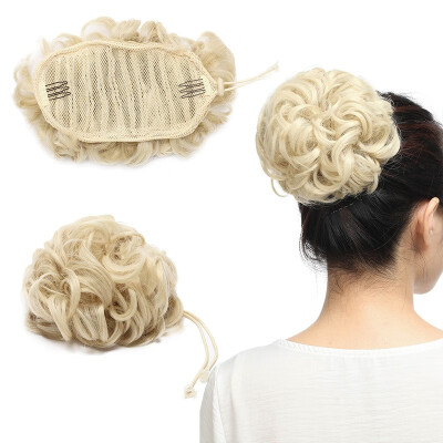 

Synthetic Hair Bun Extensions Messy Hair Scrunchies Hair Pieces for Women Hair Donut Updo Ponytail