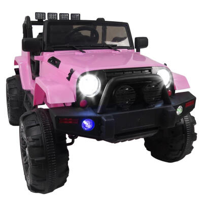 

12V Kids Ride On Car SUV MP3 RC Remote Control LED Lights