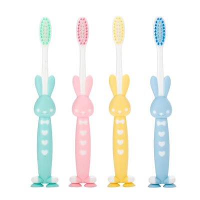 

4pcs Baby Kids Training Soft-bristled Toothbrushes for Children Teeth Clean
