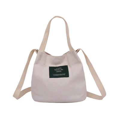 

Young Girls Small Fresh Cute Canvas Handbag Shoulder Messenger Bag Tote Purse