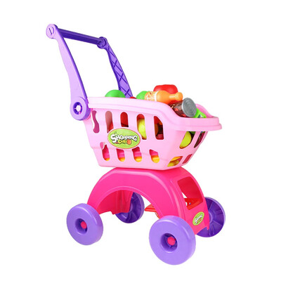 

Tailored Shopping Cart Fruit And Vegetables Pretend Toy Childrens Educational Toys