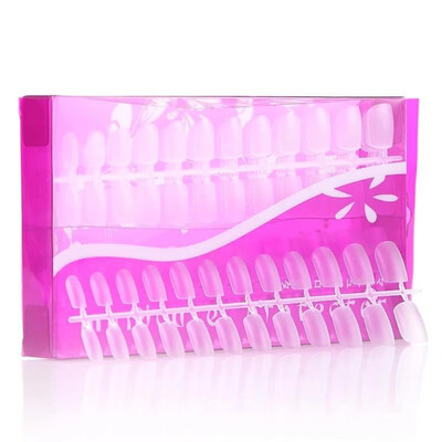 

288 Slim Nail Phototherapy Nail Patch Full Transparent False Nail Stickers