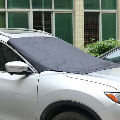 

TZ-1012 Universal Car Windshield Snow Cover Truck SUV Ice Protector Sun Shield with Storage Pouch