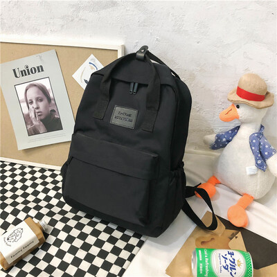

Insfeng schoolbag female Korean version of senior high school students simple Baidasen junior high school students collision color