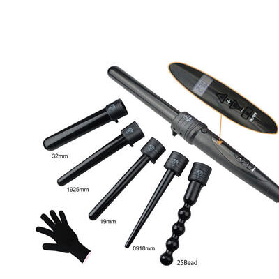 

6-in-1 Curling Iron Set Ceramic Hair Curler For Salon Or Home UseEU PLUG