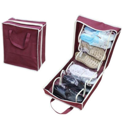 

2015 Travel Waterproof Folding Shoes Storage organizer Portable Closet shoe bags