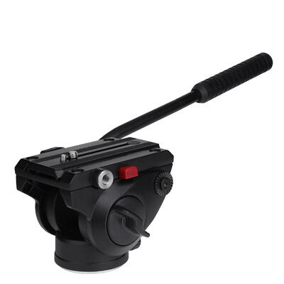 

Quick Release Hydraulic Damping Panoramic PTZ Tripod Ball Head for Camera
