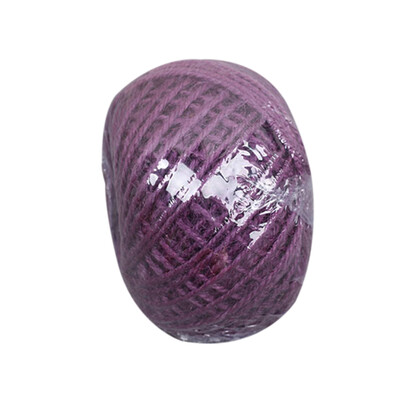 

50m Colorful Jute Twine Hemp Rope String Packing Wrapping Ribbon Crafting Cord for Arts Crafts DIY Gift