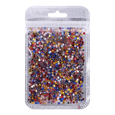 

2000pcs Mini Glitter Stars Sequins DIY Nail Art Rhinestones Decorations