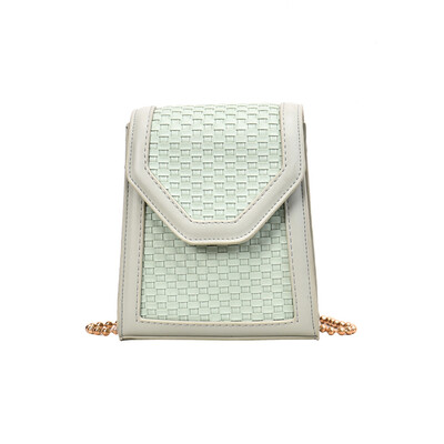 

Tailored Straw Small Bag Woman 2019 New Woven Fashion Shoulder Bag Chain Messenger Bag