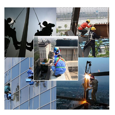 

3M 1390010 Full Body Safety Harness Fall Protection Belt Five-point Adjustment D-Rings Industrial Roofing Construction Tool Person