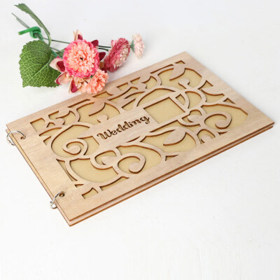 

Gobestart 1Pcs Guest Book Memorable Simple Message Board Sign Book Gift for Wedding Party